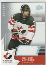 2020-21 Team Canada Juniors Jersey Cards - Complete Your Set (U Pick)