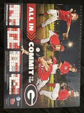 UGA poster 2014 mens baseball Georgia Bulldogs ncaa patrick boling hunter cole