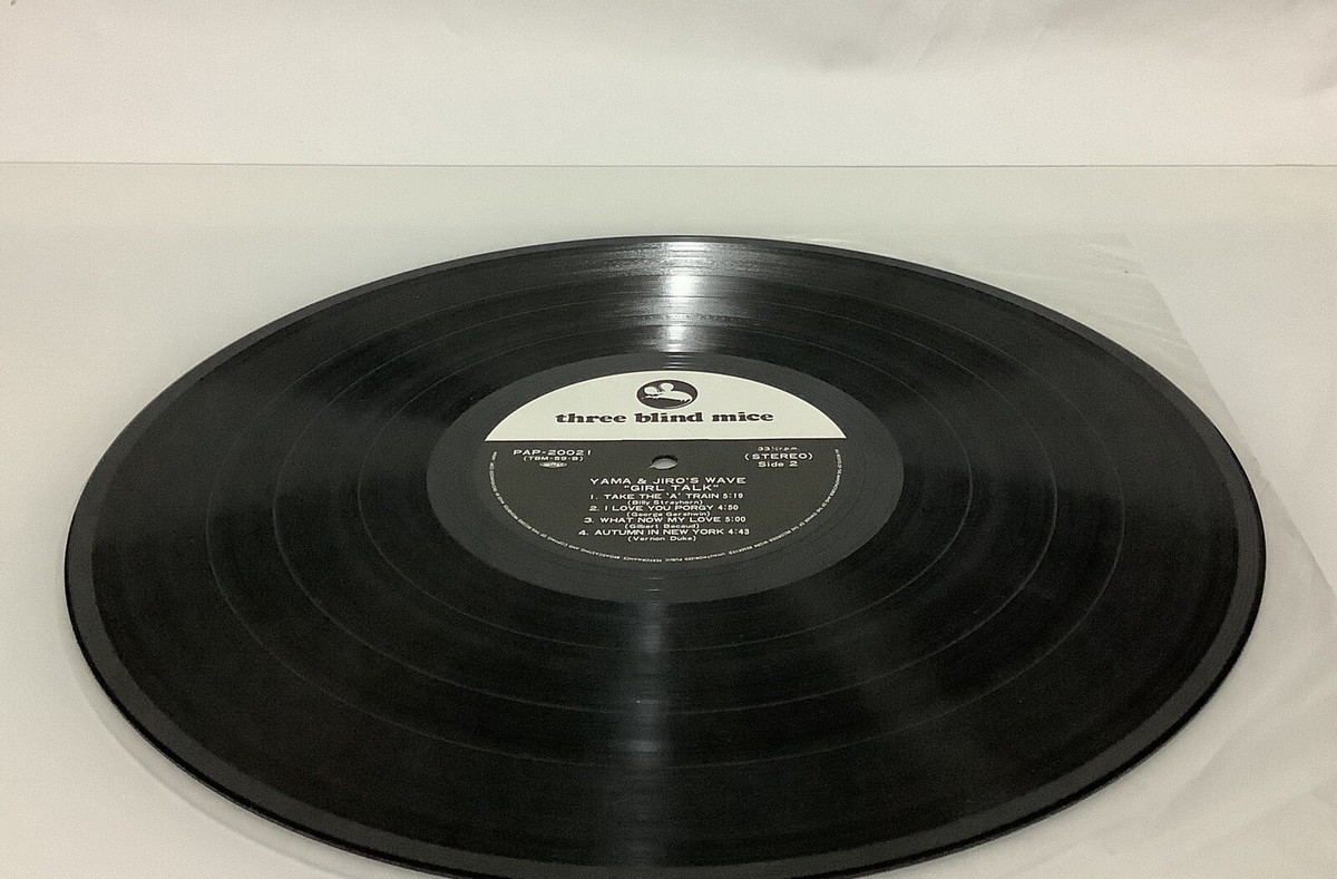 TSUYOSHI YAMAMOTO GIRL TALK Yama＆Jiro's Wave LP Vinyl