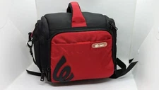 EIRMAI Brand CAMERA / ACCESSORY BAG in (BLACK w/RED)