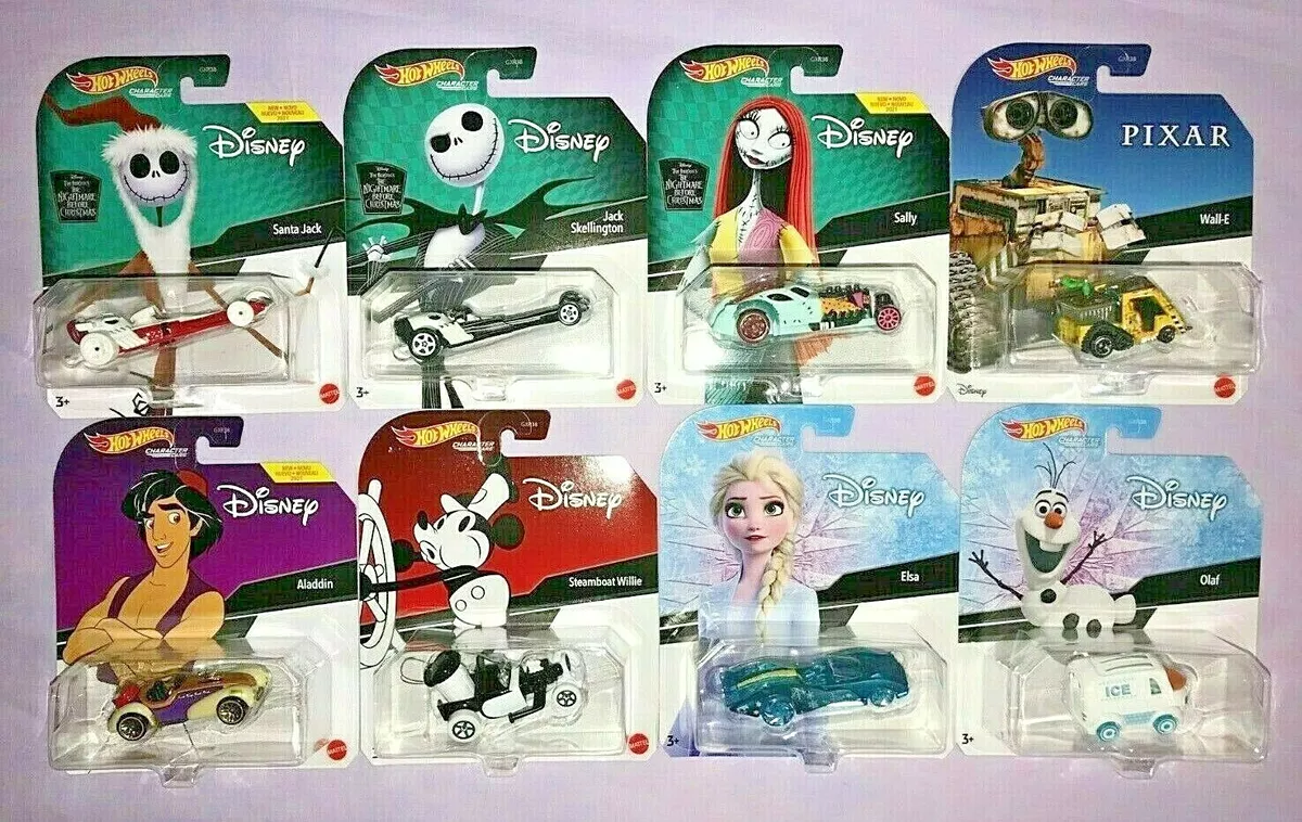 Hot wheels disney store character cars series 1