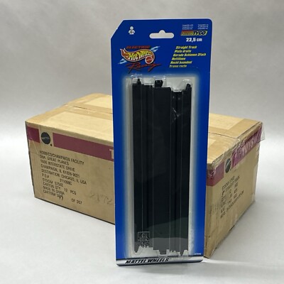 CASE Mattel/Tyco Hot Wheels Formula 9  Straight Track #37592 (12Pks, 24Pcs) NEW
