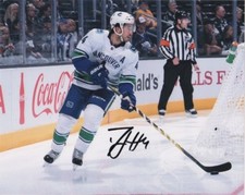 Vancouver Canucks Michael Del Zotto Autographed Signed 8x10 Photo COA B