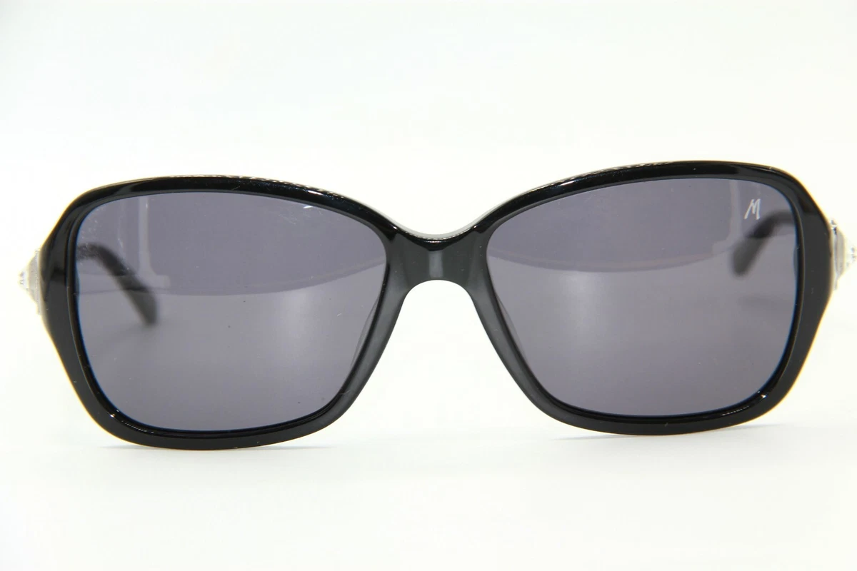 NEW GUESS BY MARCIANO GM 693 BLK 3 BLACK CRYSTAL AUTHENTIC