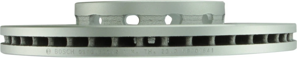 Rotor de freno de disco delantero QuietCast Bosch 1996-2006 Audi A4 1997 1998 1999 2000 Foto 4 de 4