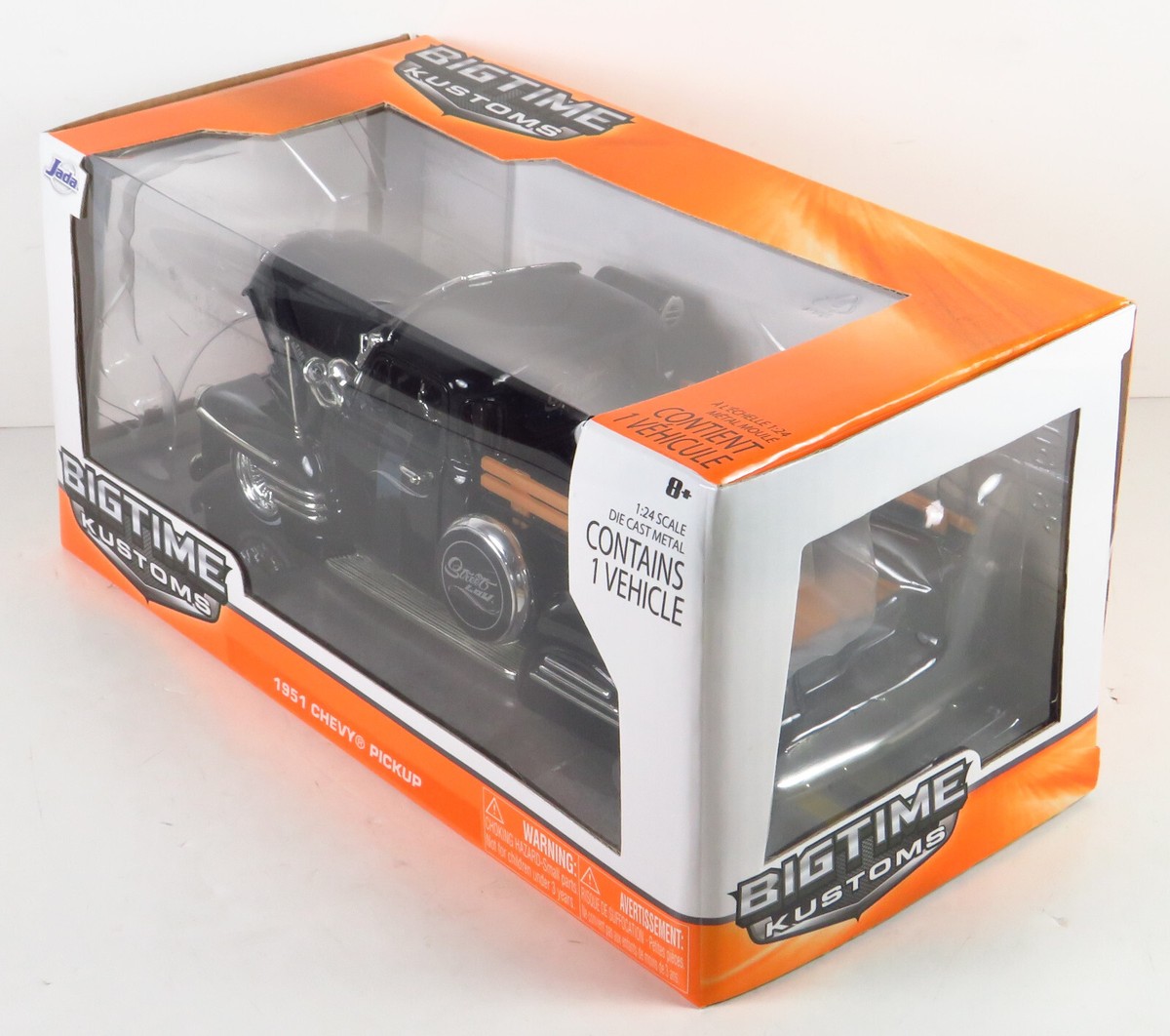 ミニカー Jada BIGTIME KUSTOMS 1951 CHEVY PICKUP Jada Big Time Kustoms 1951 Chevy Pickup 1/24 New Never Been