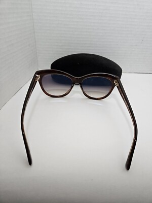 Tom Ford Black Lily 56mm Cat-Eye Sunglasses TF430 Tom Ford T Italy Sunglasses Glasses Lily TF430 56F 56-16  main image 2