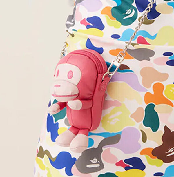 A BATHING APE Ladies' BABY MILO MINI SHOULDER BAG 2J80290001 A BATHING APE Ladies' BABY MILO MINI SHOULDER BAG 2J80290001