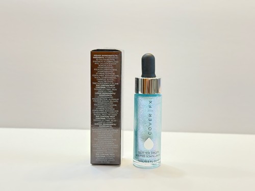 Cover FX Glitter Drops LUNAR .5 oz 15 ml Full Size~NEW IN BOX~FAST FREE SHIPPING - Picture 3 of 3