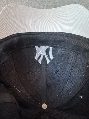 Cappello da baseball 47 MLB nero Yankees regolabile NEW YORK CLASSICO MODERNO GRIGIO NERO - Foto 10 di 15