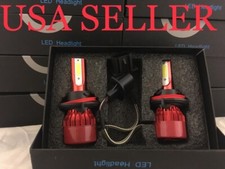 H13 9008 Led Headlight Bulbs 5000k 5k Xentec Super White 2x Car Light Bulbs New
