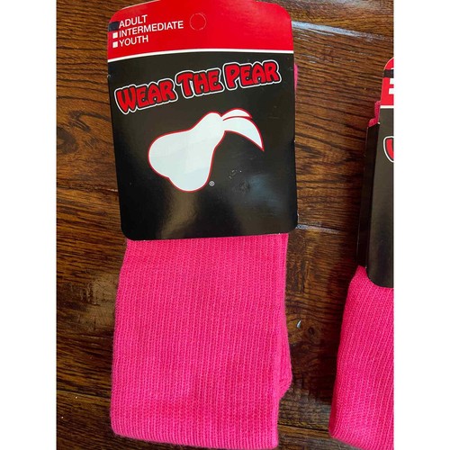 Brandneu Paar 2 Pear Sox Wear The Pear Erwachsene rosa - Bild 4 von 7