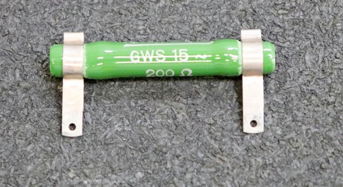 ROSENTHAL RIG-Widerstand glasierter Drahtwiderstand Typ 103 200 Ohm GWS 15 ~ - Picture 2 of 4
