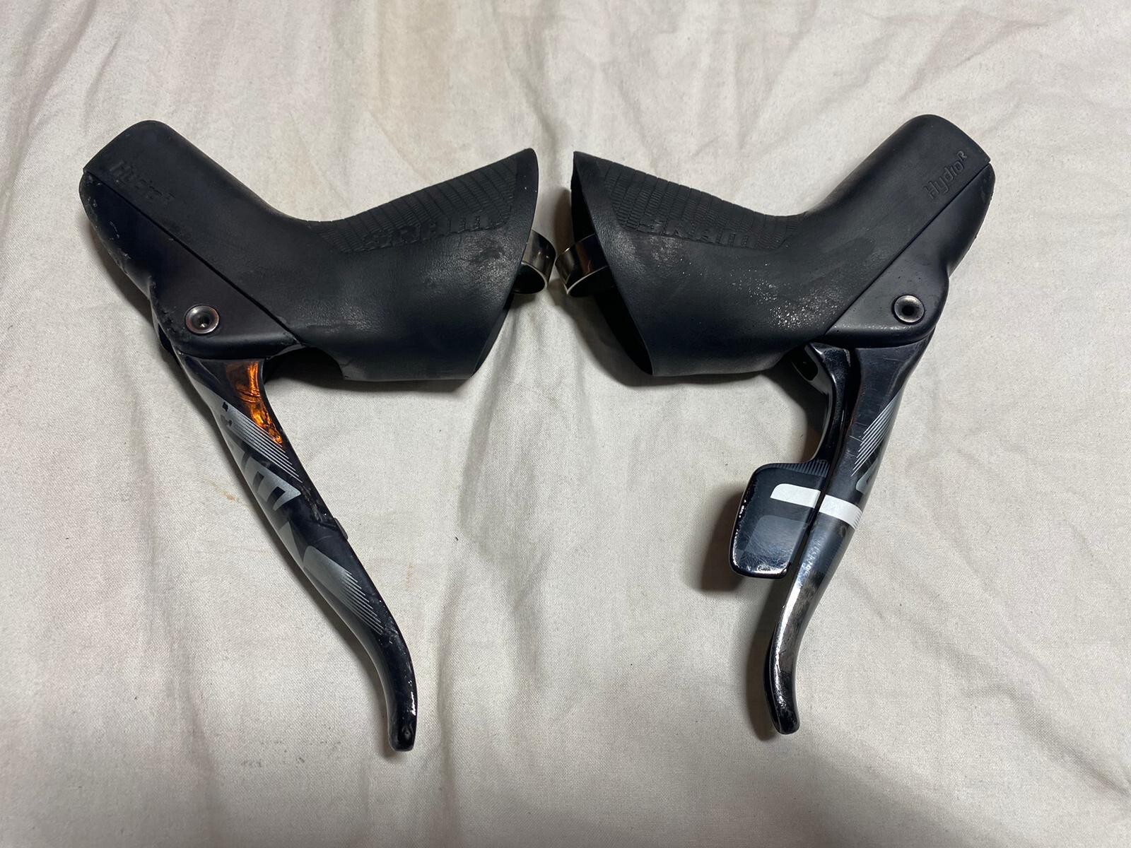 SRAM Force 1 x 11 speed hydraulic Carbon shifters Road bike brake