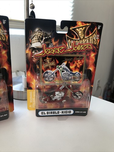 2004 West Coast Choppers “Jesse James” ~ 1:31 Scale~Mint In Org Package (2) 🔥 - Picture 4 of 12