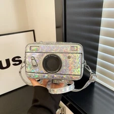 Y2K Camera Messenger Crossbody  Satchel Shoulder Bag Box Purse Handbag