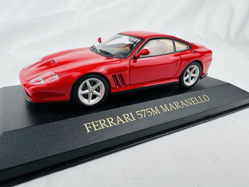 IXO/HOTWHEELS Ferrari 575M Maranello FER003 1/43 DICAST MODEL/DAMAGED BOX - Picture 9 of 14