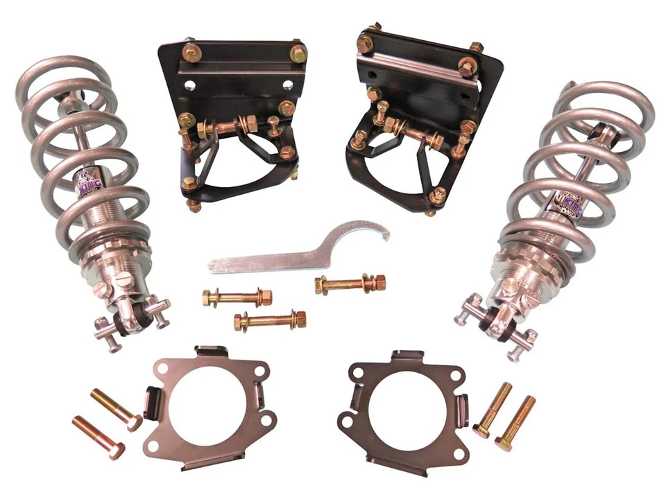 Kit de conversión Coilover delantero C-10 1963-1987 CPP con resortes de 450 lb Foto 2 de 3