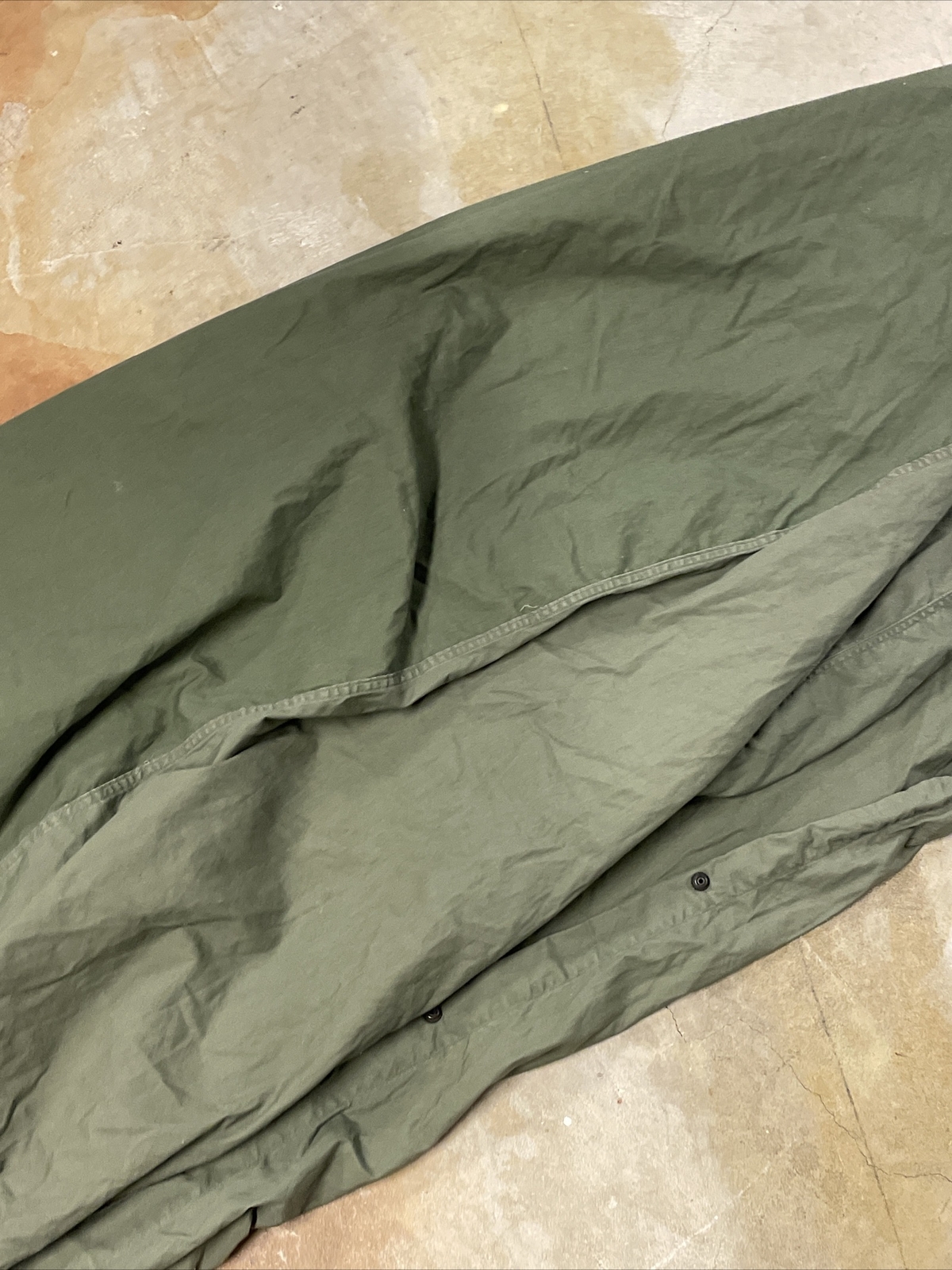 US Military Army USMC M1945 Sleeping Bag Cover Water Repellant Bivy OD
