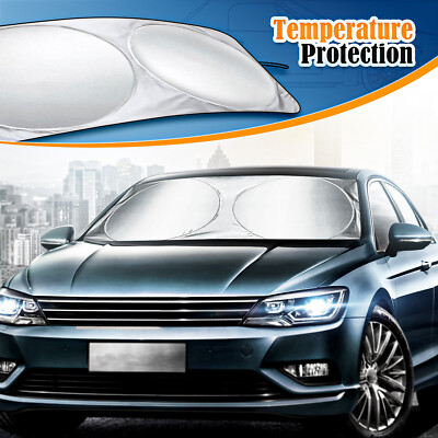 Juyioudy Fit For Suzuki Car Windshield Sun Shade Window UV Shield Visor Cover