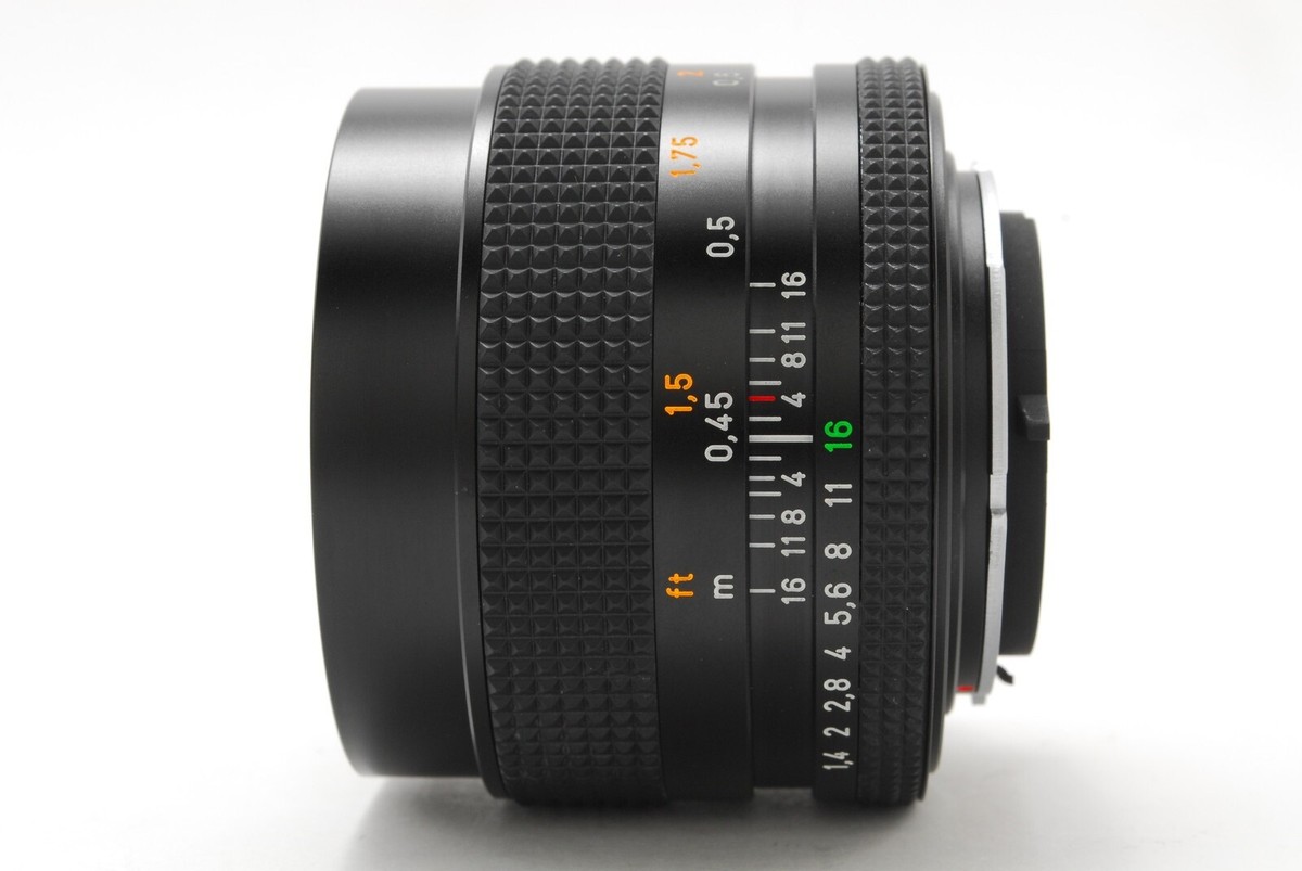 Top MINT] Contax Carl Zeiss Planar T* 50mm f1.4 MF Lens CY