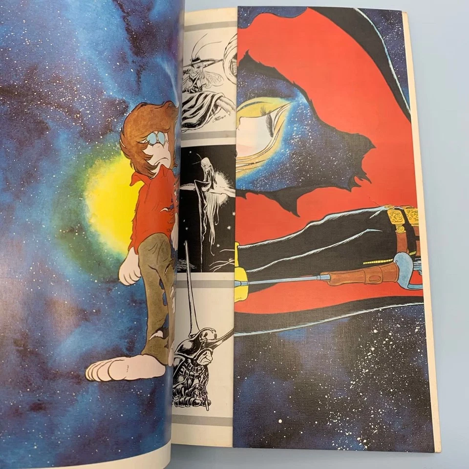 The World of Reiji Matsumoto Illustration Art Book 1977 Captain Harlock 999 - Image 3 of 4