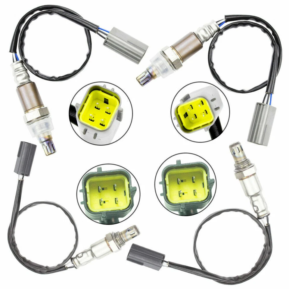 4x Sensor de oxígeno O2 aguas arriba y abajo para Infiniti G35 2010 2009 Nissan 370Z 3,7 L Foto 2 de 4