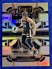 Aaliyah Edwards 2023-24 Panini Select WNBA CONCOURSE SILVER PRIZM Rookie #36