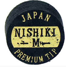 NB-M Nishiki Black Tip Medium for Billiards and Pool Cues - Made in Japan
