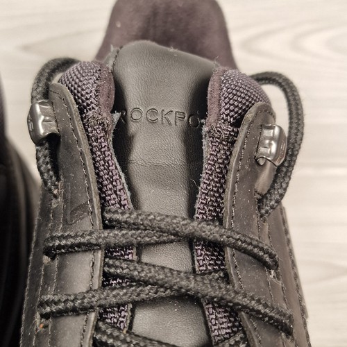 Botas Rockport XCS para Hombres Reino Unido 11 Cuero Negro Lona Caminata Marangue Informales - Imagen 7 de 15