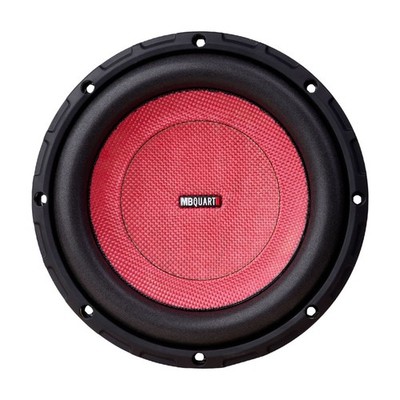 MB Quart 8'' Shallow Wall Mount Stereo Subwoofer with 500W Peak Power, Black
