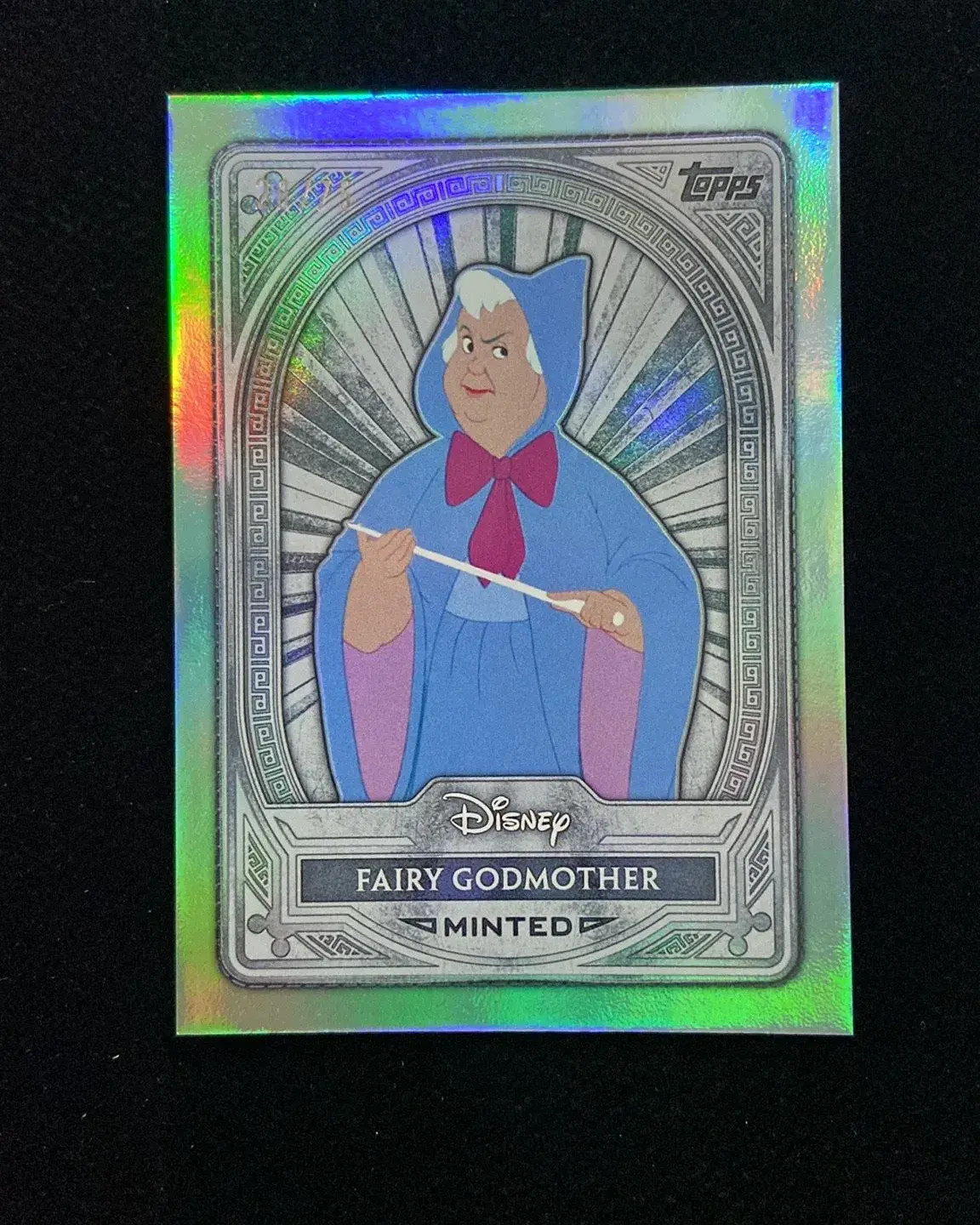 2025 Topps Disney Mint Silver Fairy Godmother #59 Green Mint Foil /75 OC53