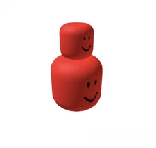 Robl0x | Red Headstack Hat Piggyback Doppelganger Series 2 - RARE Toy Code
