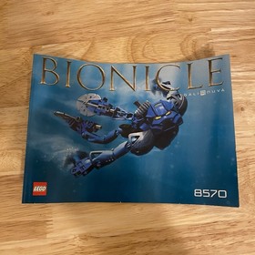 LEGO BIONICLE Gali Nuva 8570 100% Complete Set with Manual & Canister