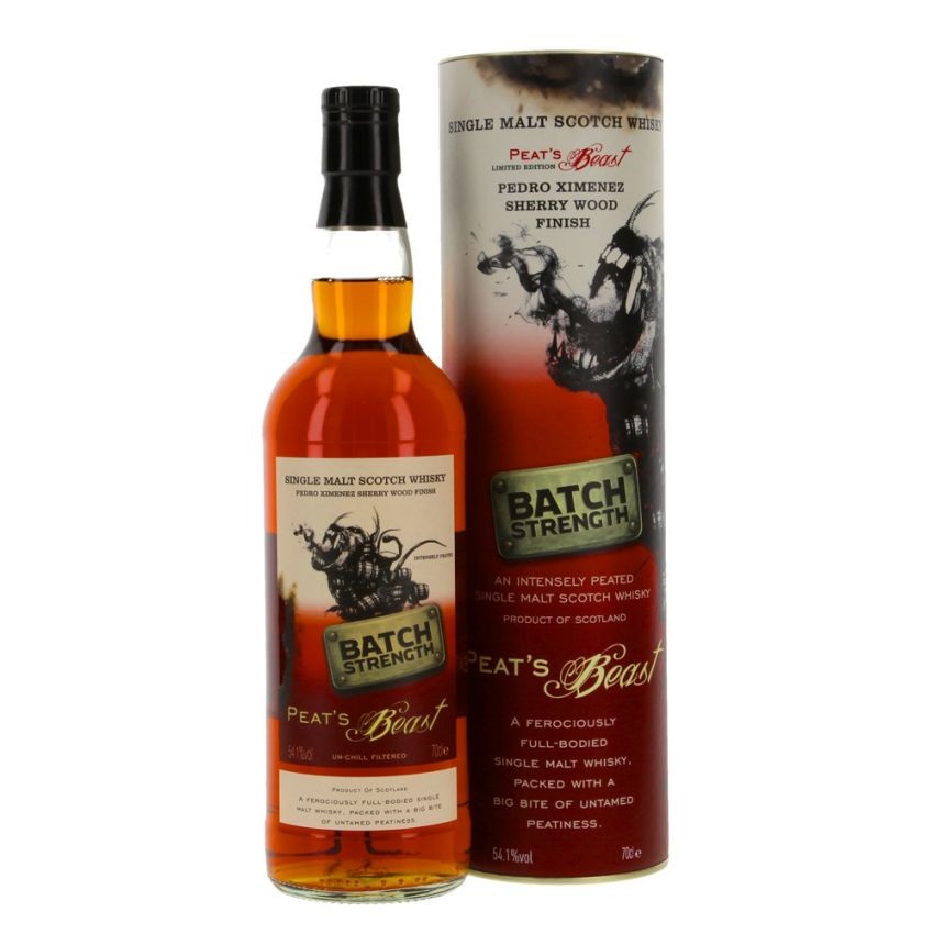 Sherry Cask Strength Peat's Beast LTD 54° 70 cl. product image