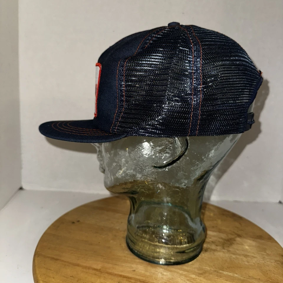 De colección UNOCAL 76 Trucker Hat Malla Snapback Gorra Gasóleo Publicidad Hecho en EE. UU. Foto 4 de 4