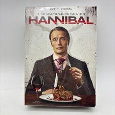 Hannibal The Complete Series DVD 2016 Mads Mikkelsen Hugh Dancy Horror Thriller