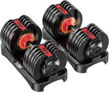 Adjustable Dumbbells Set of 2  Free Weights Dumbbells Set  Adjustable Dumbbell Set