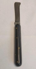 Antico Coltello Da Innesto Cm.17 Con Manico In Bachelite Anni 30-40. 