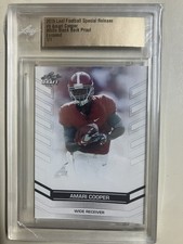 2015 Leaf Football Special Release Amari Cooper White Blank Back Proof 1/1