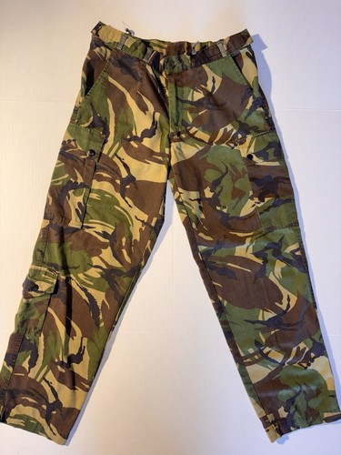 Vintage Militär BDU Woodland Camouflage Kampfhose Cargohose Herren Medium 90’s USA
