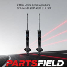 2 Rear Ultima Shock Absorbers For Lexus IS 2001-2013 E10 E20