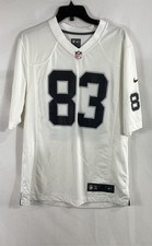 Nike Męska koszulka Las Vegas Raiders Darren Waller biała na polu #83 rozmiar M