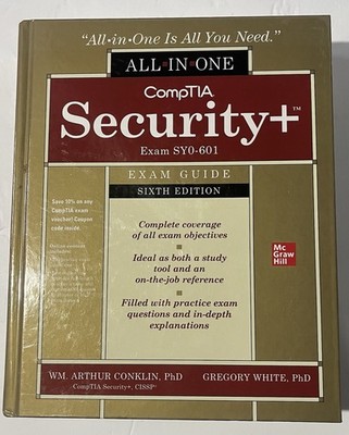CompTIA Security+ All-In-One Exam Guide Sixth Edition Hard Cover