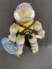 TMNT Teenage Mutant Ninja Turtles TMNT Donatello Plush Suction Cups 1989 W/TAG**