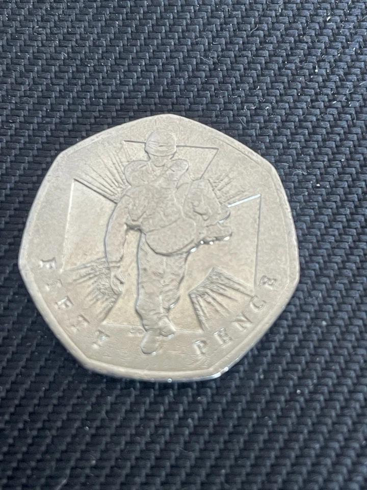 Rare 50p COIN 2006 Wounded Soldier Victoria Cross FIFTY PENCE COIN 50p RARE - Image 2 of 4