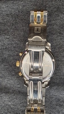 Tissot PRS 200 Men's Black Watch - T362/462 two tone band | eBay