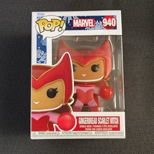 Funko POP! Figura Vinilo Marvel Holiday - Gingerbread SCARLET WITCH #940