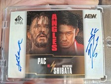 2025 SP Signature Edition AEW- Angles Pac, Katsuyori Shibata #SPG-PS (AU)