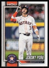 2026 Topps Series 1 Celebration Jeremy Peña #307 Houston Astros